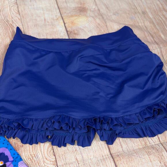 Lime Ricki Medium Floral One-Shoulder Swimsuit Set - Picture 6 of 9